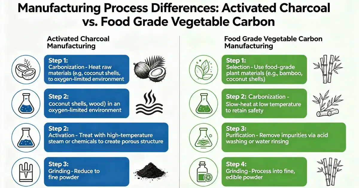 vegetable carbon manufacturing