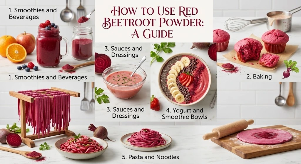 Uses of  Red Beetroot Powder