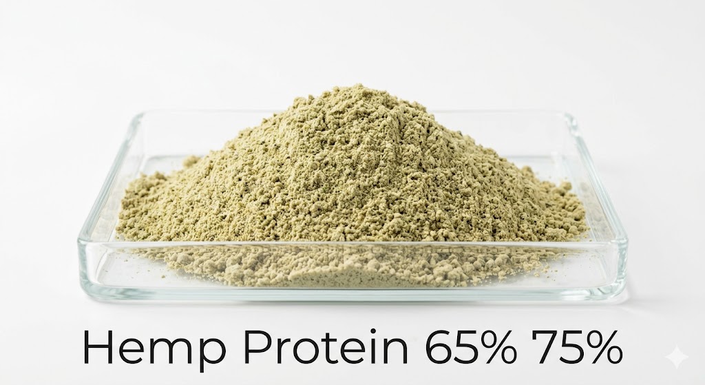 Hemp protein 65% 75%