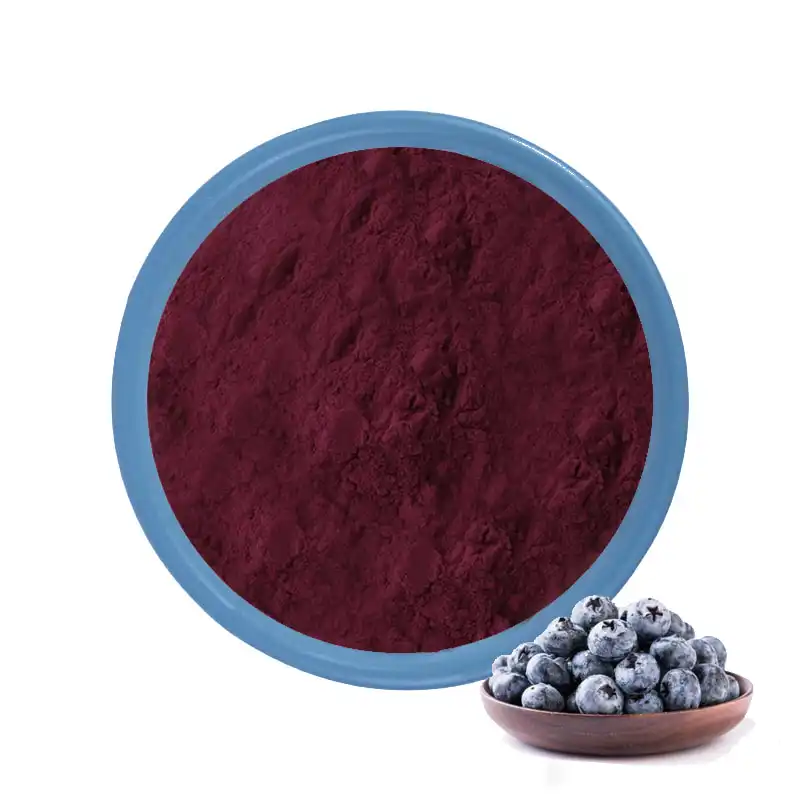 Extrait de bleuet antioxydant