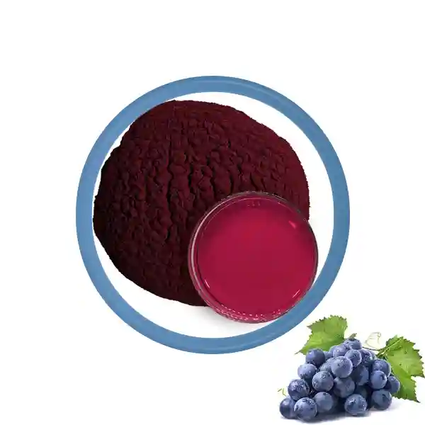 Цвет кожуры винограда E163