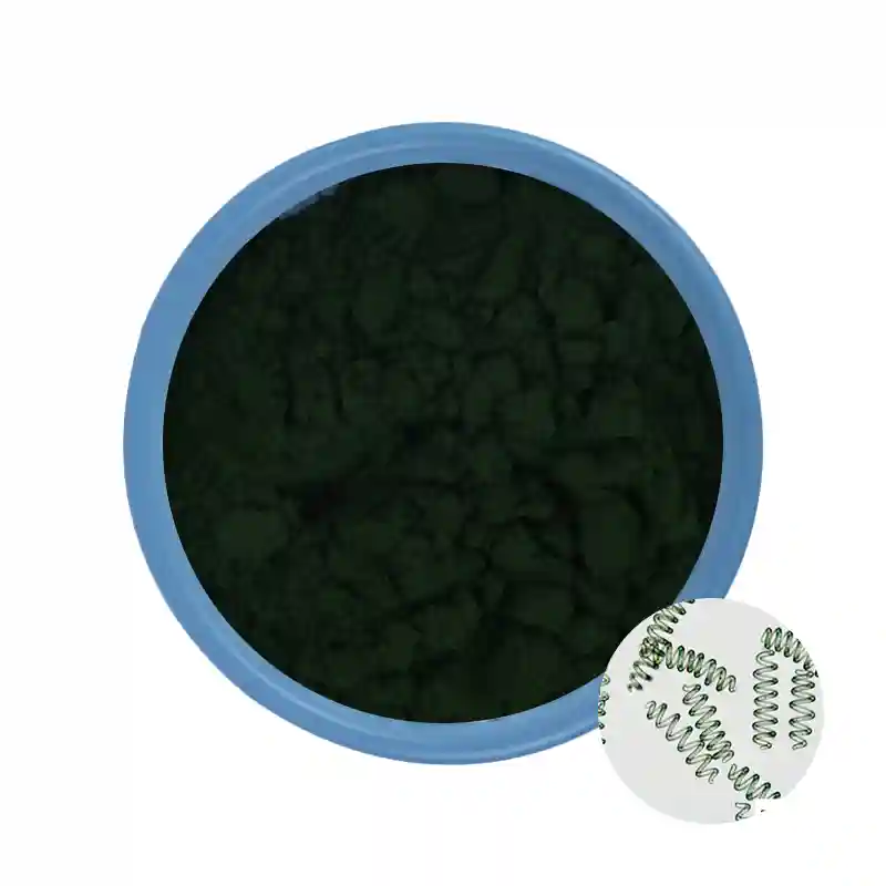 Poudre bleu vert